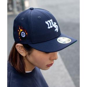 帽子 キャップ メンズ NEW ERA x MFC STORE LP 59FIFTY M$ FLAME BALL CAP