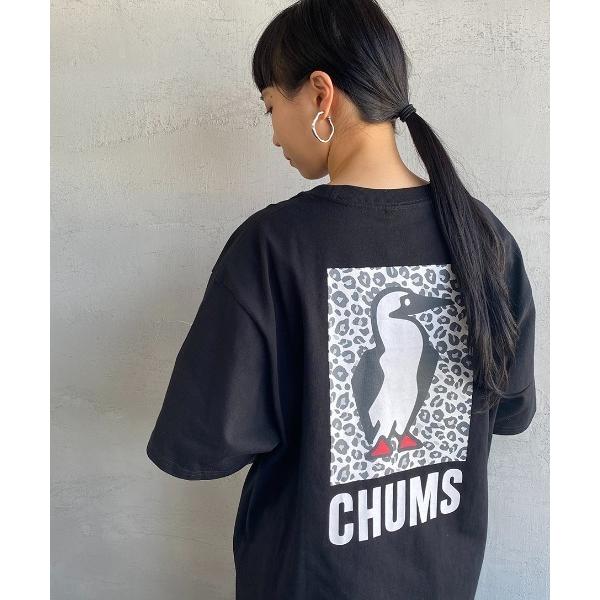 レディース 「CHUMS」 半袖Tシャツ S ブラック