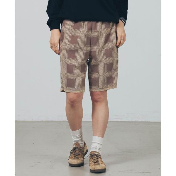 パンツ gimcontext Ombre Check Shorts 23205080 レディース メ...