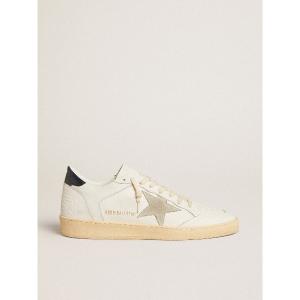スニーカー BALLSTAR LEATHER UPPER SUEDE STAR SHINY LEATHER HEEL メンズ