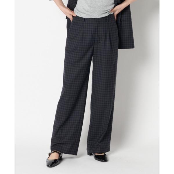 ワイドパンツ スラックス パンツ the EDITOR PANTS レディース