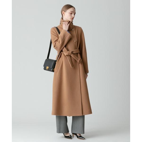 コート チェスターコート スプリットラグランロングコート レディース