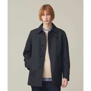 トゥモローランド ステンカラーコート カシミヤ シルク ライナー付 黒 TOMORROWLAND（トゥモローランド） ステンカラーコート コート