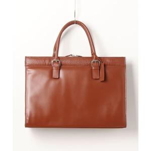 UNITED ARROWS ビジネスバッグ レザー ラウンド ブリーフケース