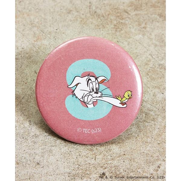 バッジ FLAPPER フラッパー:トムとジェリー アルファベット缶バッチ