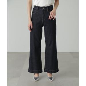 ジーンズ デニム デニムパンツ 「累計販売6万本突破！選べる6色」「4サイズ展開XS-L」 ベーシックワイドデニムパンツ「低身長サイズ有」「Lサイズ