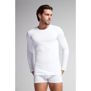 tシャツ モダール＆カシミヤ ロングスリーブ トップス メンズ