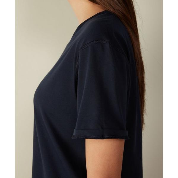 インナーシャツ 肌着 スーピマコットン(R) ショートスリーブ ニット レディース