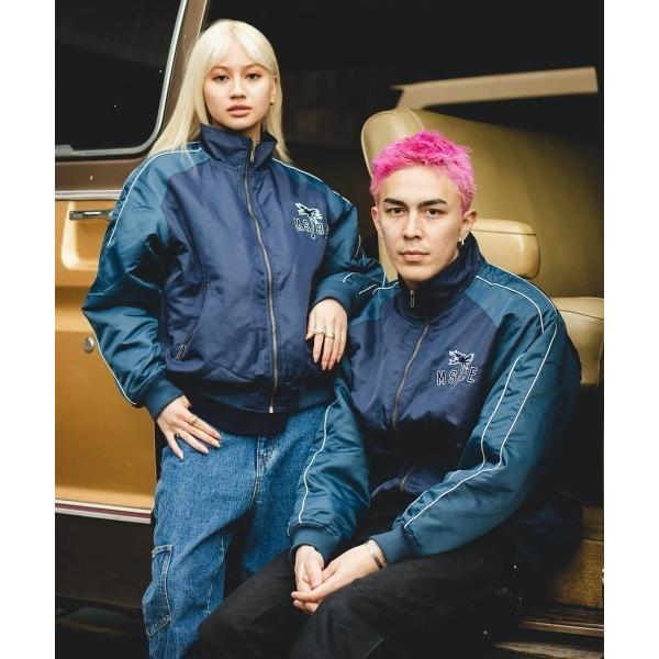 ブルゾン アウター MSBE nylon stand blouson メンズ レディース
