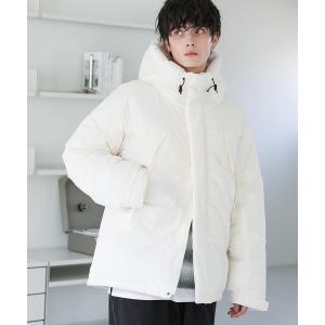 COMME des FUCKDOWN スタジャン ブルゾン ベージュ/ホワイト COMME des