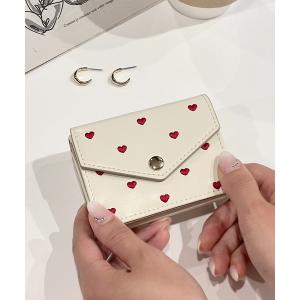 財布 ハート くも/ミニウォレット レディース