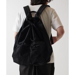 ショルダーバッグ バッグ メンズ 「SLOW / スロウ」SPAN NYLON-DRAW STRING DAY PACK(バックパック)｜zozo