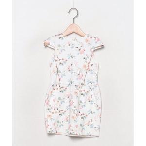 「PETIT BATEAU」 「KIDS」花柄ノースリーブワンピース - ホワイト キッズ｜zozo