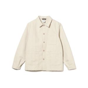 メンズ ジャケット ブルゾン LE LABOUREUR × BEAMS F / 別注 コットンリネン カバーオール｜zozo