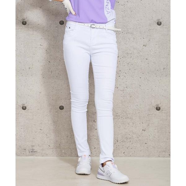 ゴルフ ゴルフウェア ストレッチ ゴルフパンツ スキニースリム カラーパンツ レディース レディース