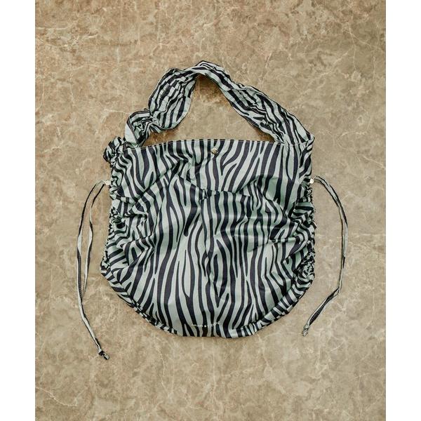 トートバッグ プリントドロストトート レディース