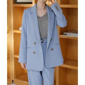 RANAN（ラナン） スーツ 金ボタンダブルテーラードジャケット