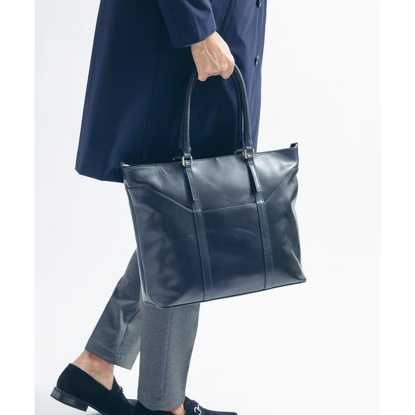 トートバッグ 「一部店舗＋WEB限定」スクエアレザートートバッグ メンズ レディース