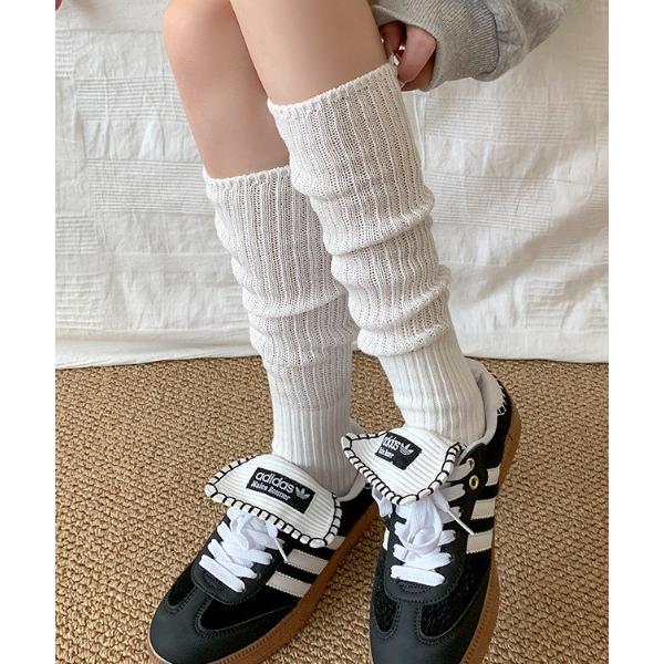 靴下 ルーズフィットリブソックス レディース