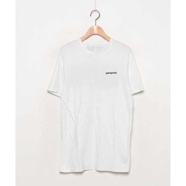 「patagonia」 半袖Tシャツ SMALL ホワイト メンズ