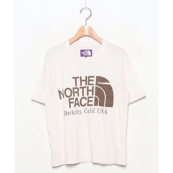 「THE NORTH FACE PURPLE LABEL」 半袖Tシャツ WS イエロー レディース