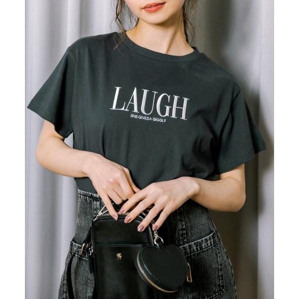 「OLIVE des OLIVE」 半袖Tシャツ FREE スミクロ レディース