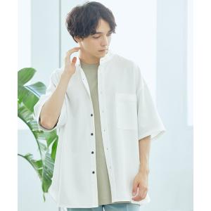 「MONO-MART」 半袖シャツ FREE オフホワイト メンズ｜zozo