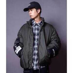 ダウンジャケット ダウン AFYF PADDED JKT/ビッグシルエット　パデットジャケット メンズ レディース