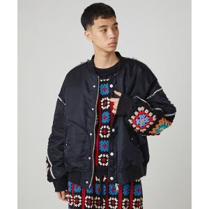 DISCOVERED（ディスカバード） コート ジャケット ＠CROCHET SLEEVE MA