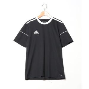 「adidas」 半袖Tシャツ M ブラック メンズ