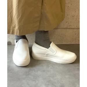 スリッポン 「本革/軽量/187g/カップインソール」スリッポン レディース