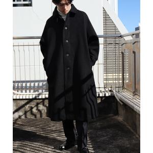 H□フランス製□アニエスベー/agnes b. HOMME 90s ウールロングコート