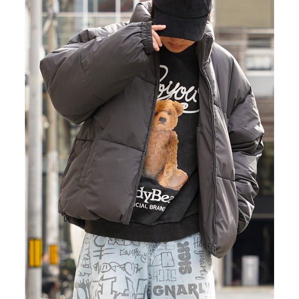 ダウンジャケット ダウン 「unisex」ワイドシルエット パフジャケット / Wide Silho...