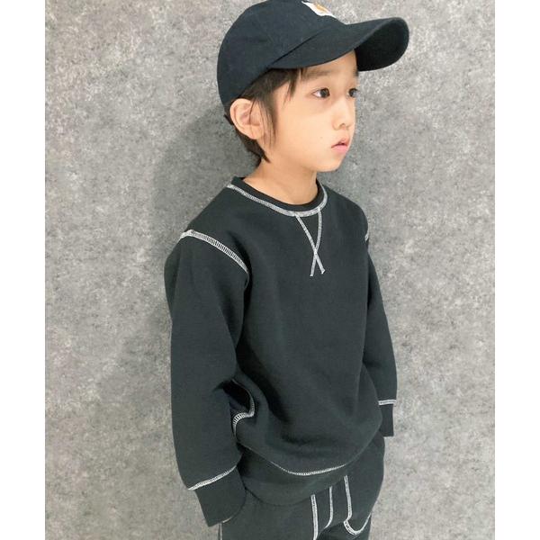トレーナー 裏起毛 「ユニセックス」裏起毛　無地トレーナー キッズ 子供服 男の子 女の子