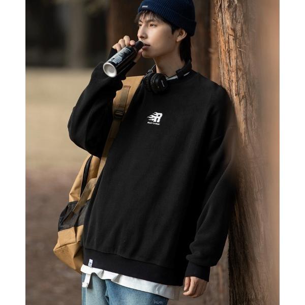 トレーナー スウェット aimoha outdoor ラウンドネックフリーストレーナー レディース ...