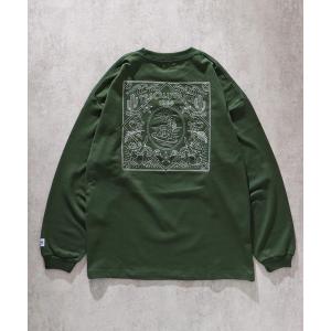 tシャツ Tシャツ メンズ TES CALM BANDANA EMB LONG SLEEVE T-SHIRT / ロンT