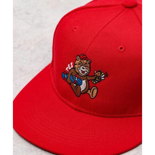 キャップ 帽子 TES CRAZY BEAR BASEBALL CAP / ベースボールキャップ メ...