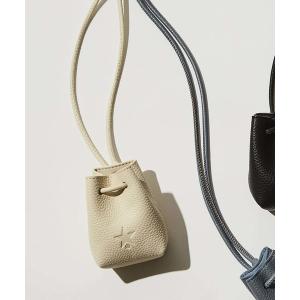 ショルダーバッグ バッグ レディース ECO-LEATHER DRAWSTRING MINI BAG（S）｜zozo