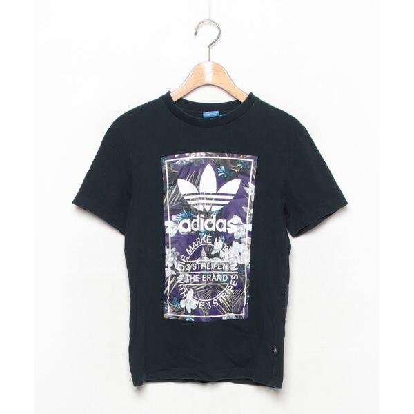 レディース 「adidas」 半袖Tシャツ S ネイビー