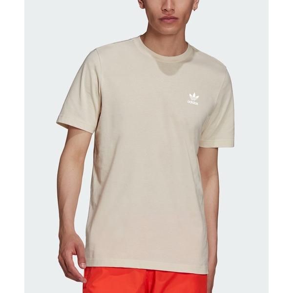「adidas」 半袖Tシャツ X-LARGE オフホワイト メンズ