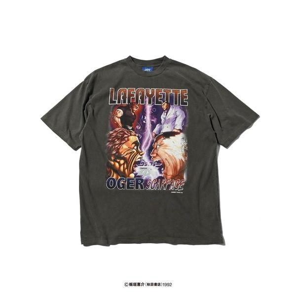 tシャツ Tシャツ メンズ LFYT × グラップラー刃牙 - 範馬勇次郎 VS 花山薫 Tシャツ ...