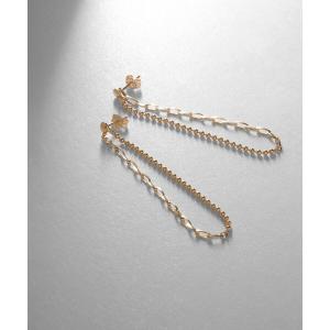 ete（エテ） ピアス K10YG クレール カット ピアス レディース