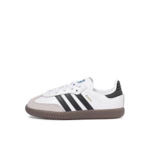 キッズ スニーカー adidas アディダス 12-16 SAMBA OG EL I キッズ サンバ OG EL IE3679 FTWR/CORE/G｜zozo