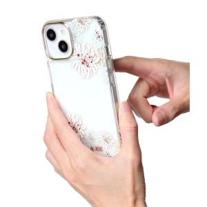 モバイルケース ポール ＆ ジョーマークス iPhone15 対応 スマホカバー(背面ケース) 「クリザンテーム・ホワイト」｜zozo