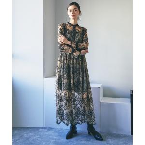 ドレス ハイウエストマキシワンピース