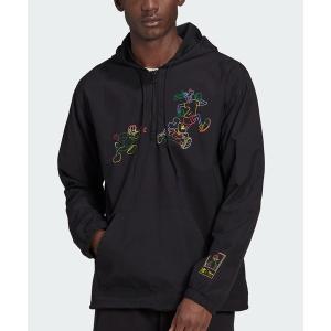 メンズ 「adidas」 ブルゾン「Disneyコラボ」 LARGE ブラック