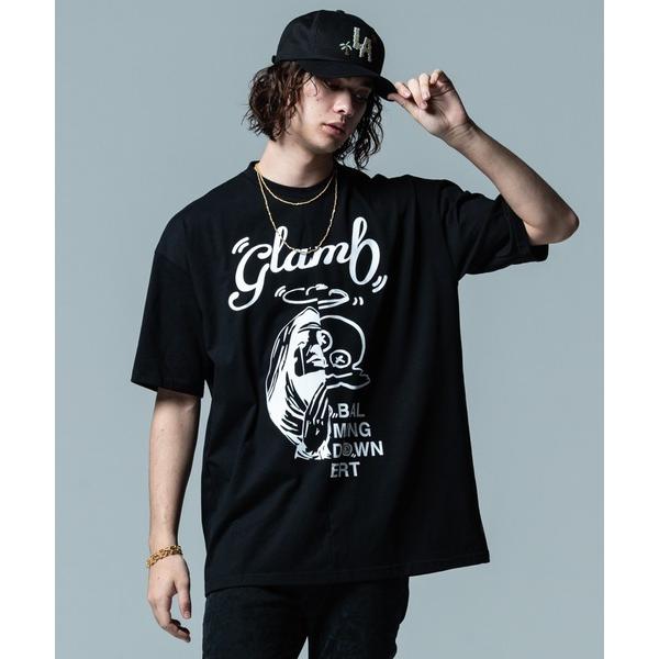 「glamb」 半袖Tシャツ L ブラック メンズ