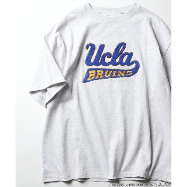 「FREAK&apos;S STORE」 半袖Tシャツ「UCLAコラボ」 MEDIUM アッシュグレー メンズ