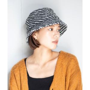 レディース 帽子 ハット VINTAGE TWEED BUCKET｜zozo