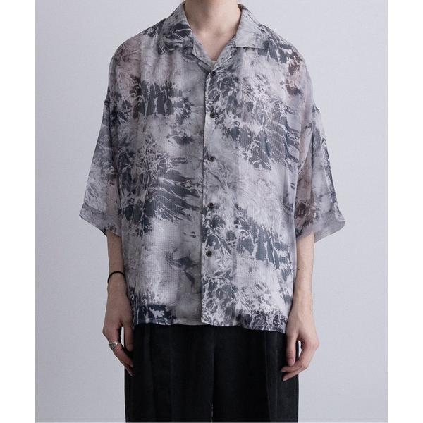 メンズ シャツ ブラウス Various dolman shirts -sheer print- /...